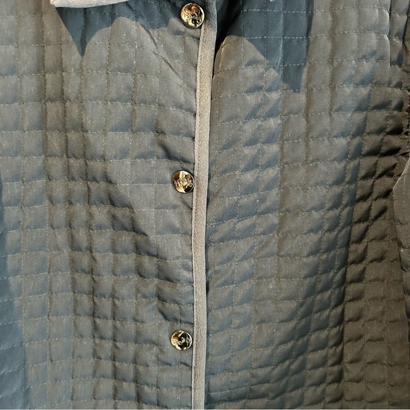 Gallery Navy Blue Quilted Utility Jacket - Picture 3 of 11